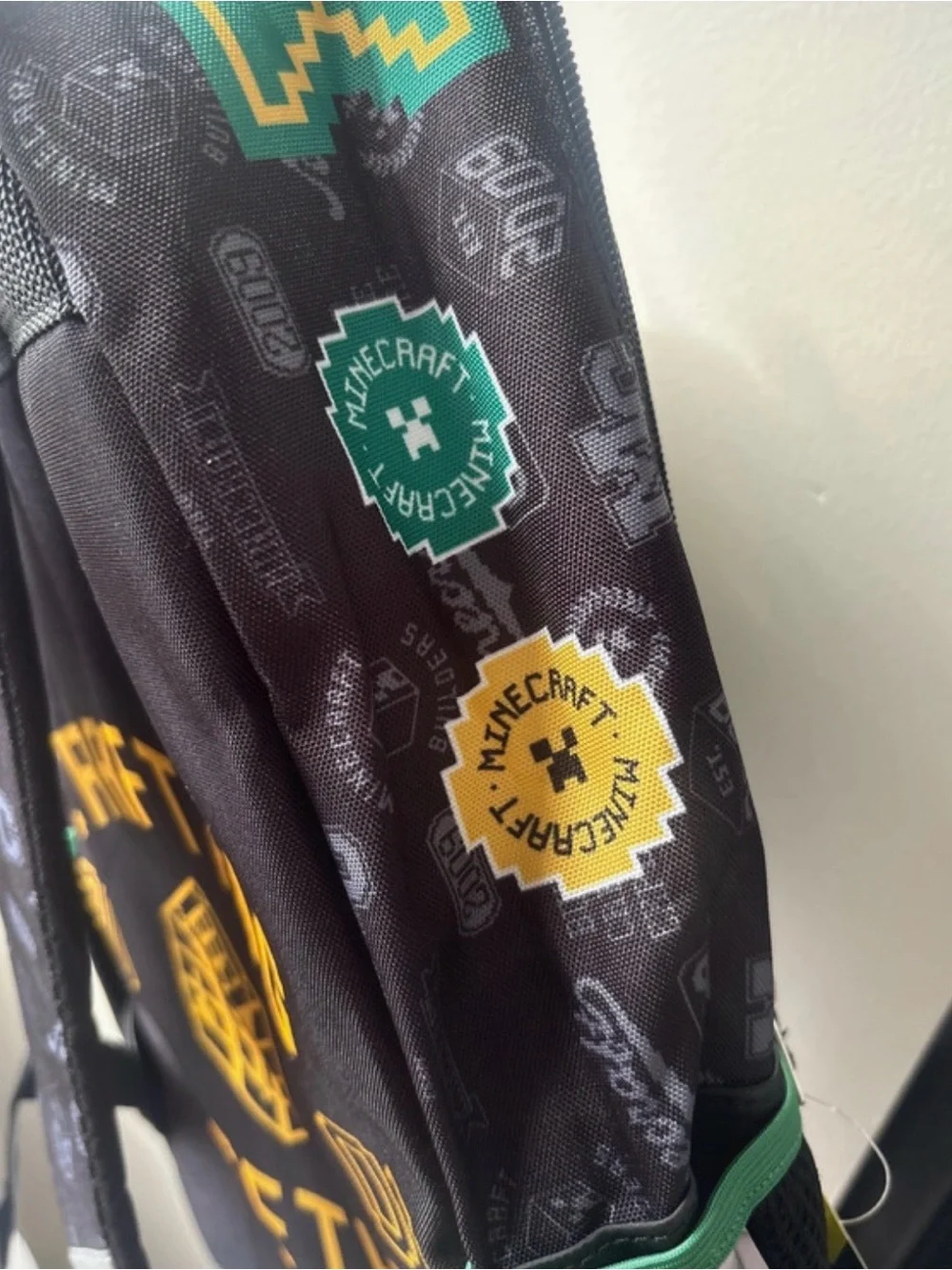 Boys Green & Black Backpack